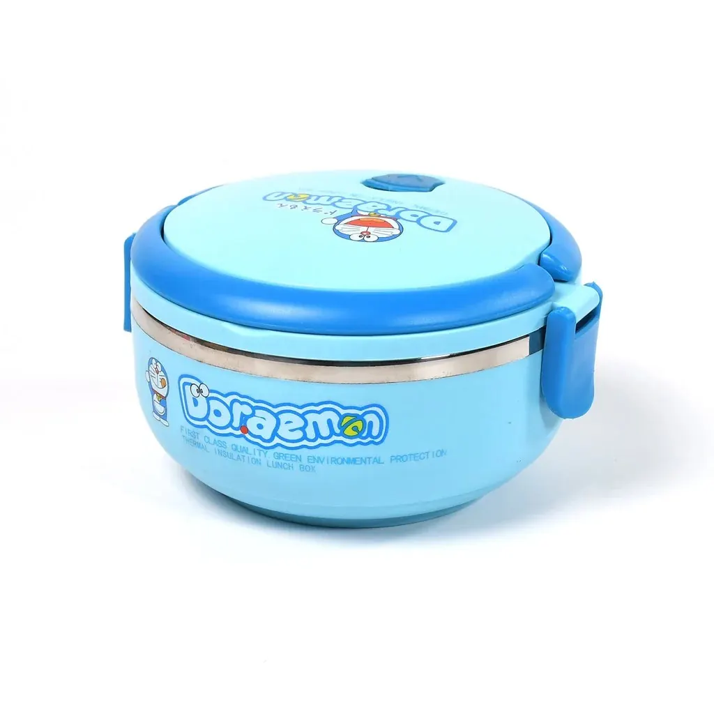 Single Layer Doraemon Steel Lunch Box â Premium Lunch Box for Office & School