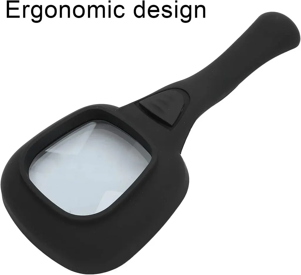 Handheld LED Magnifying Glass â 6 Lighted Magnifier for Reading & Inspection