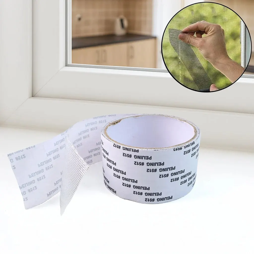 Self-Adhesive Mosquito Net Repair Tape  2M x 5CM Roll â 1 Pc