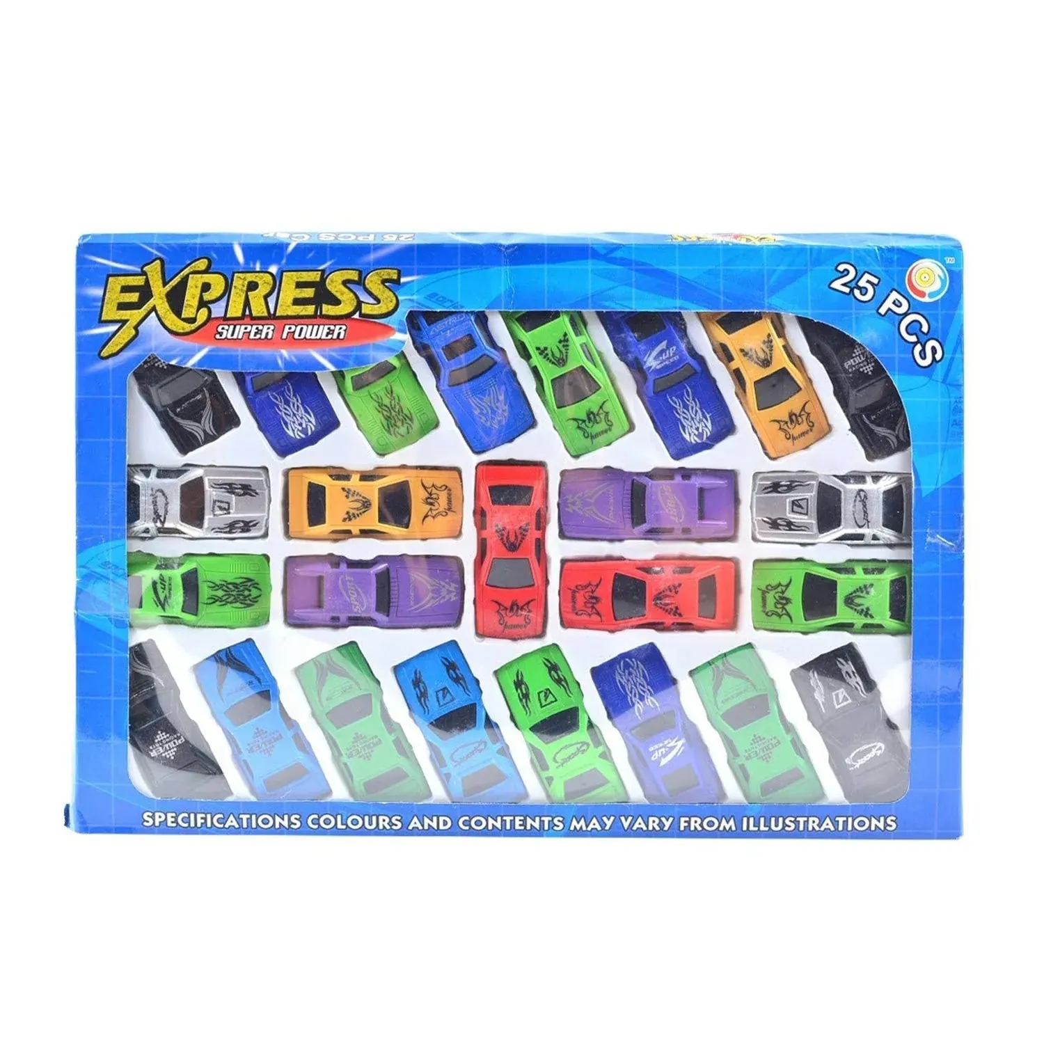 Super Racer Power Car Set (Set of 25Pcs)