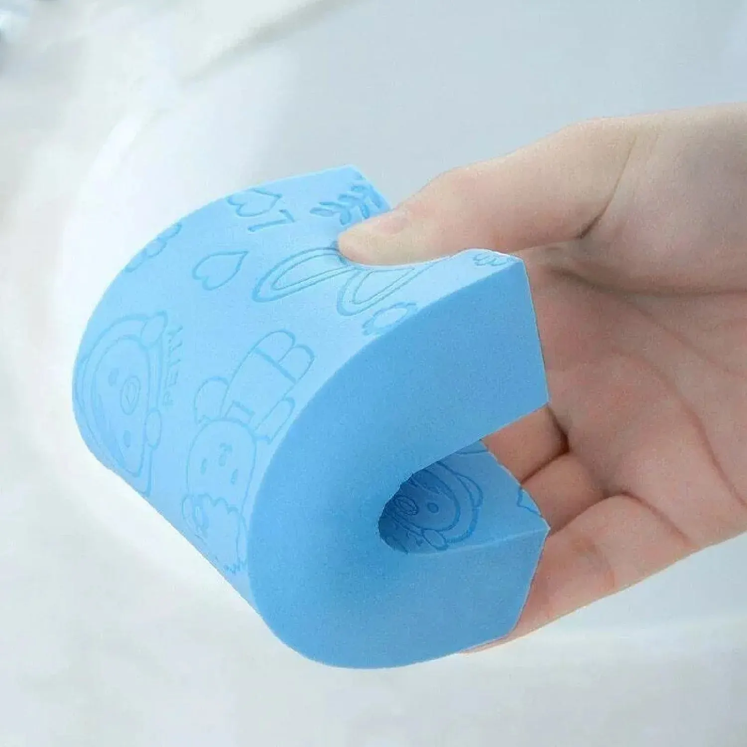 Ultra Soft Exfoliating Sponge | Dead Skin Remover Sponge For Body | Face Scrubber for Women and Men