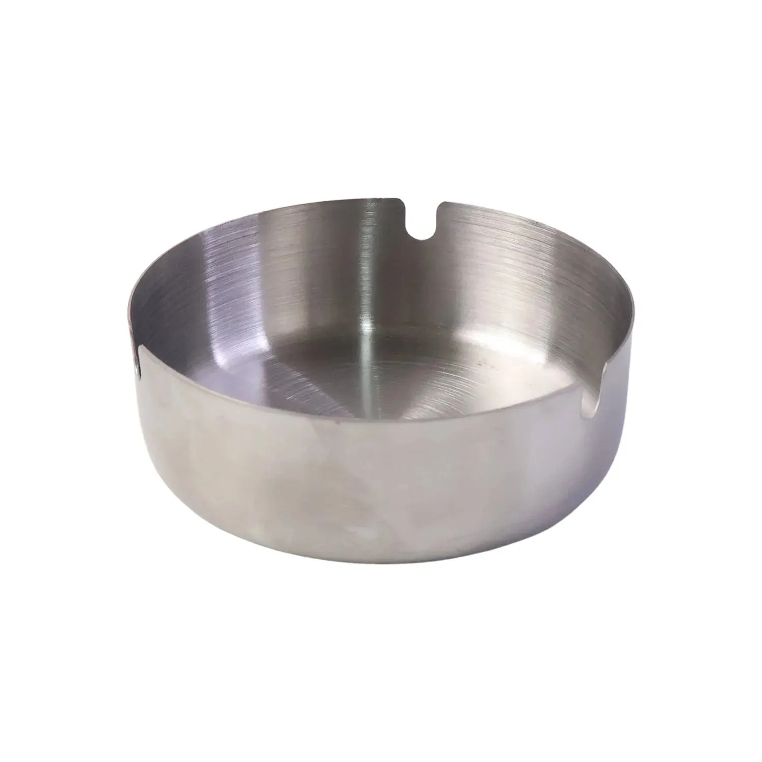 Round Tabletop Cigarette Ashtray with Multiple Rest Slots (1 Pc)
