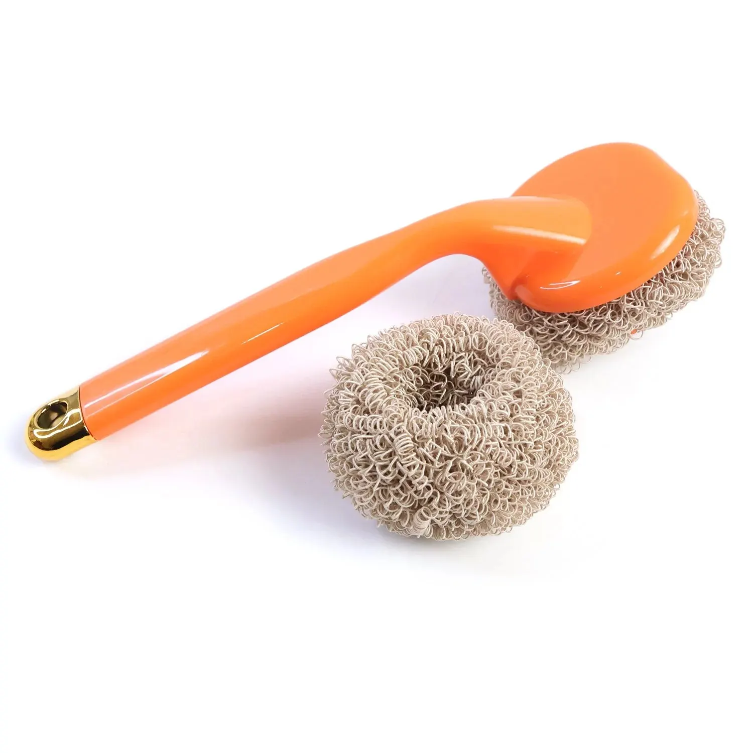 Heavy Duty Cleaning Scrubber Set with Long Handle (1 Set)