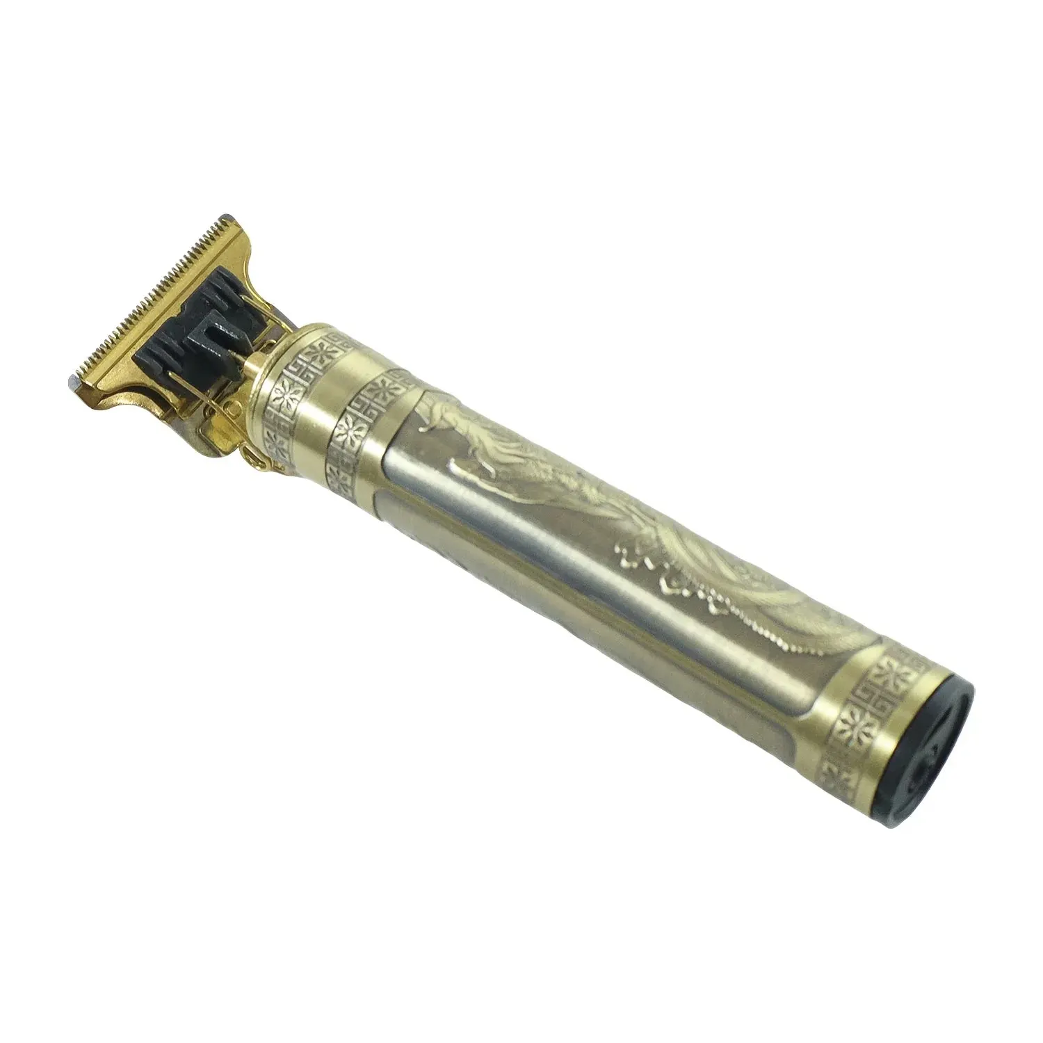 Electric Hair Trimmer with Precision Blade and Multiple Comb Attachments