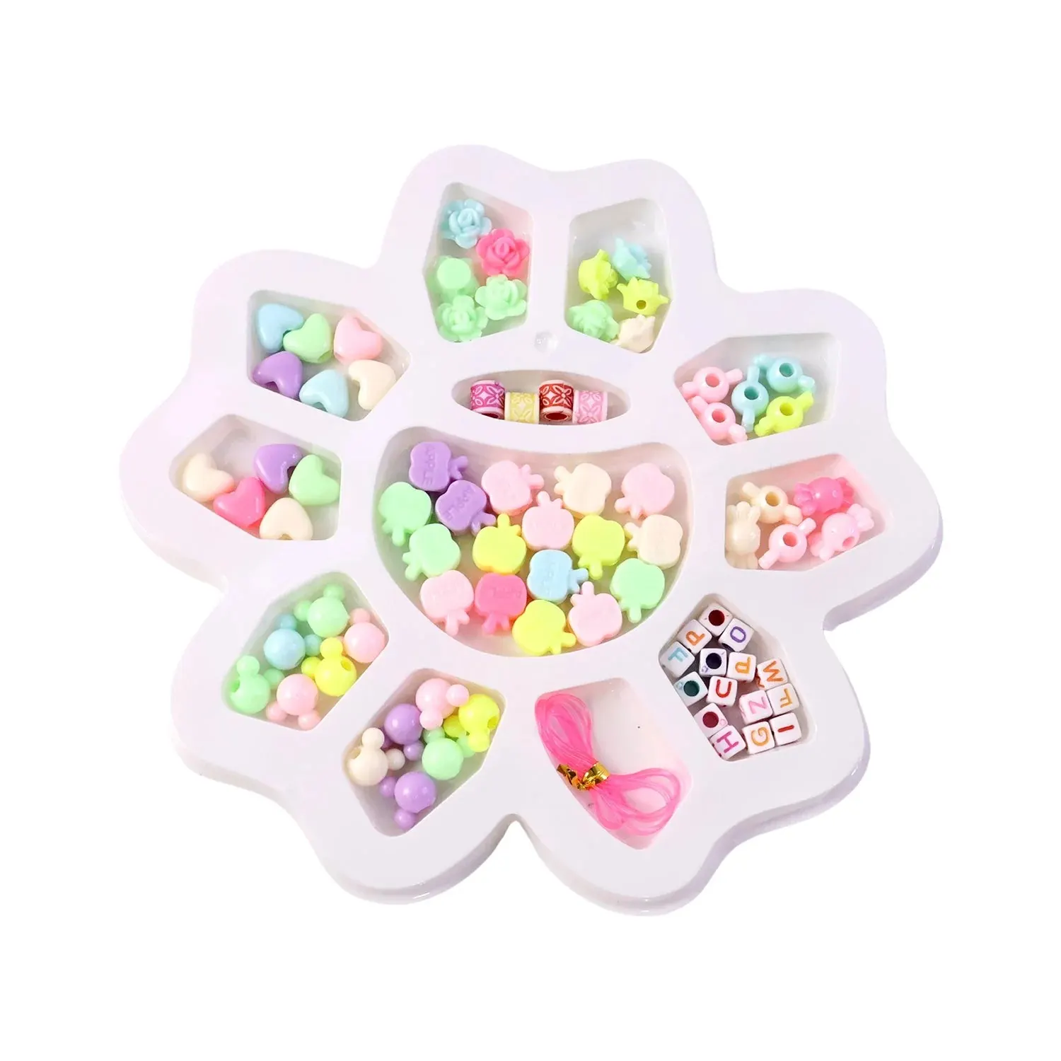 DIY Beading Jewellery Making Kit for Kids (1 Set)