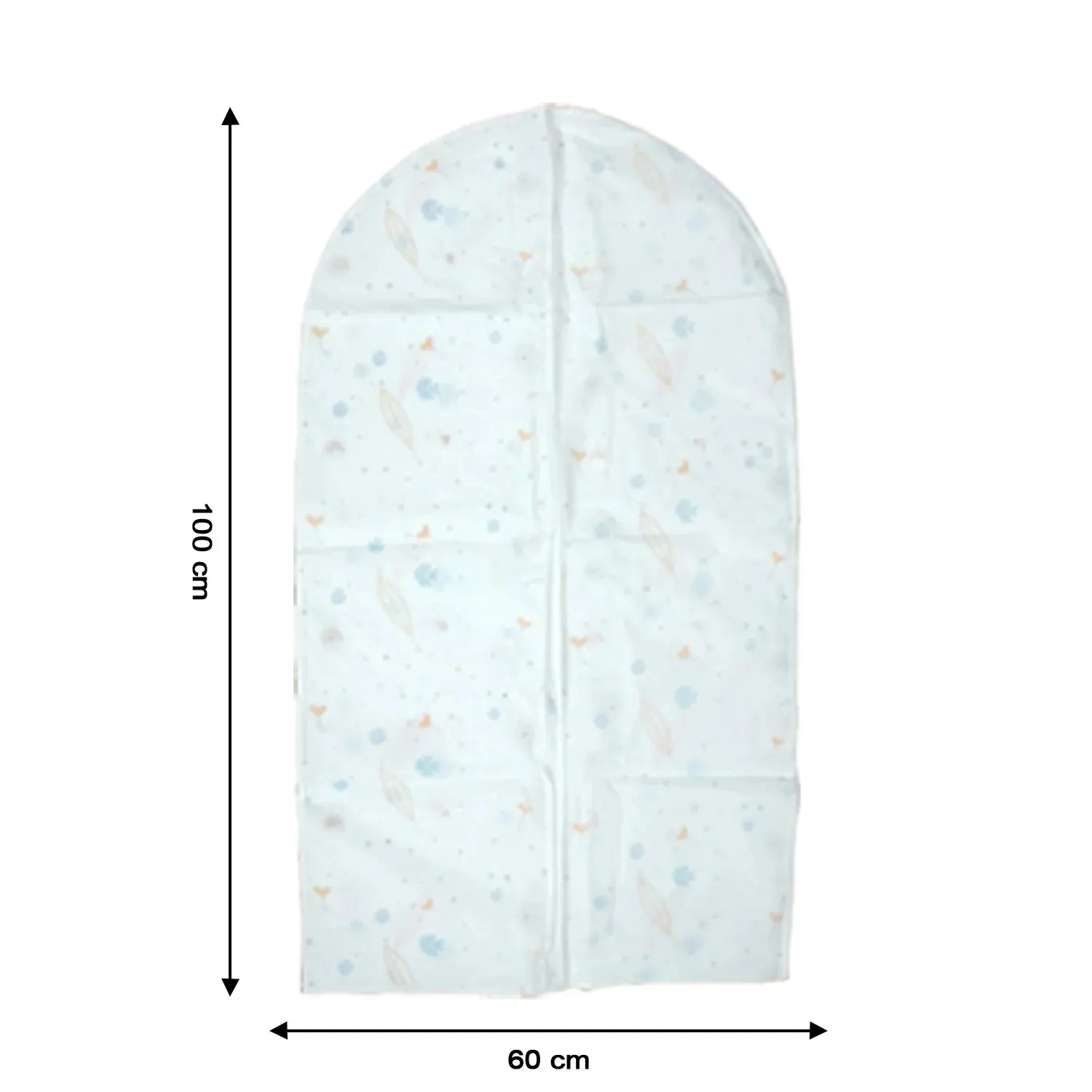 Pack of 5 Hanging Garment Cover Bags (60 × 100 cm)