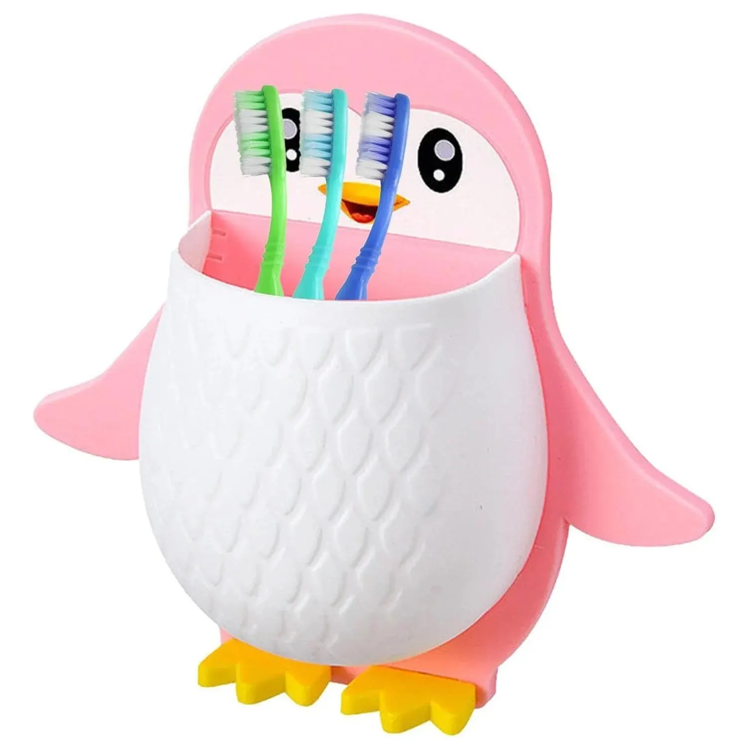Penguin Storage Box, Wall Nightstand, Office Plastic Wall Mount