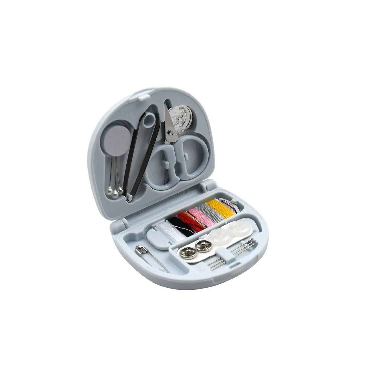 Mini Travel Sewing Kit for Beginners with Threads & Scissors