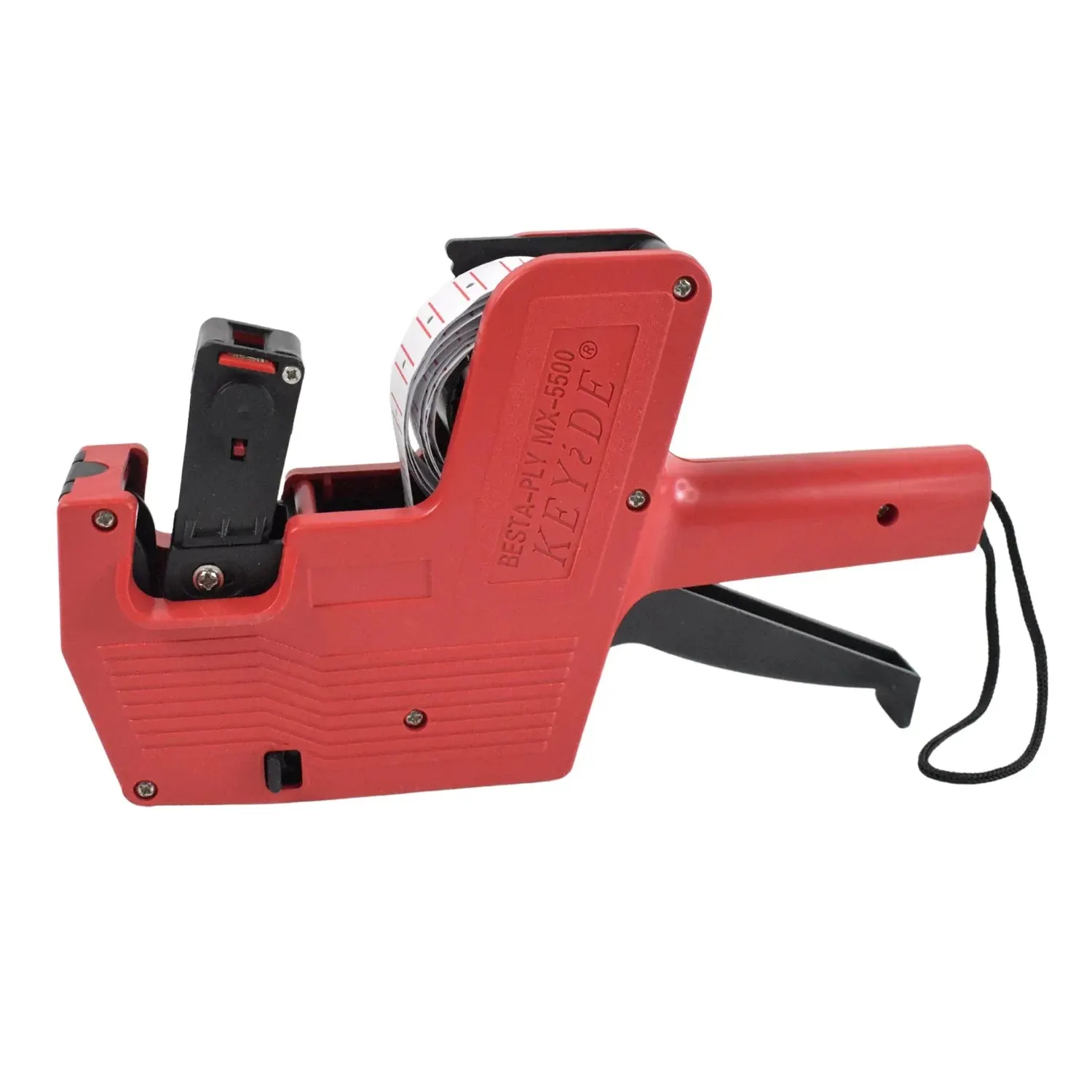 Handheld 8-digit plastic price tag gun – ideal for retail & market price tagging