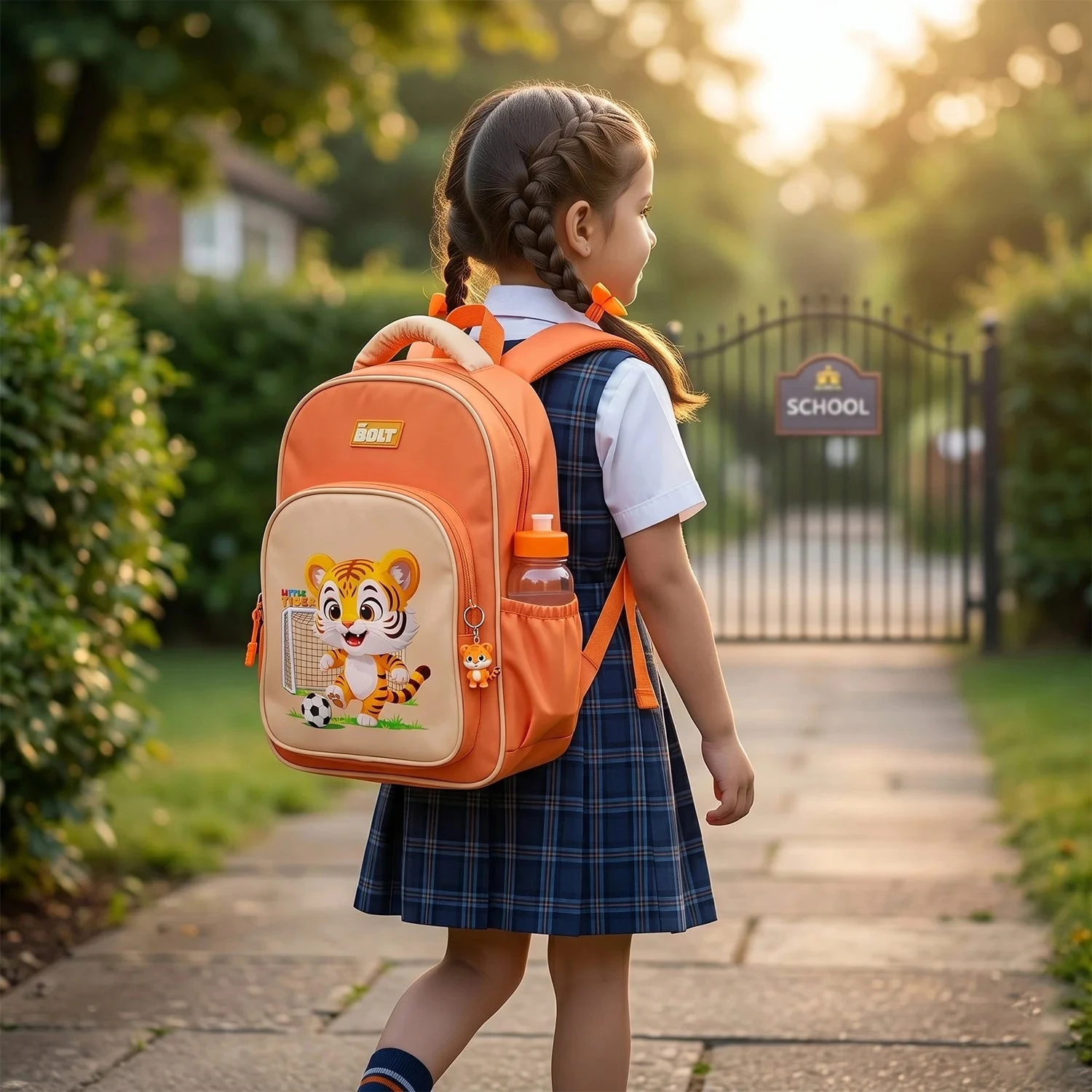 Cute Cartoon School Backpack - 17 Inch (Mix Color)